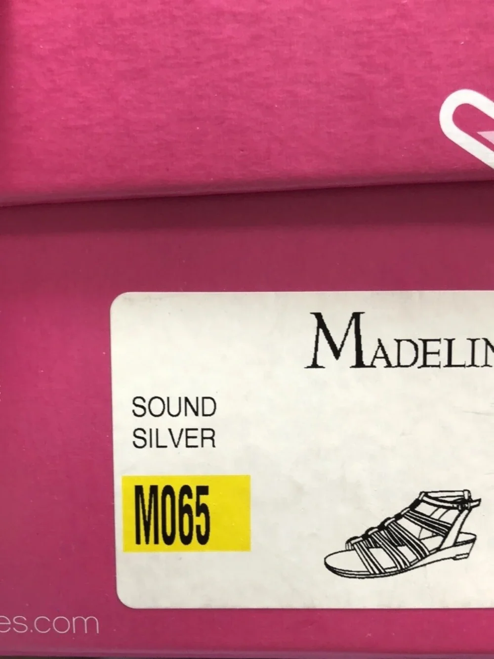 Madeline Metallic Sandals 6.5M Strappy Open Toe Evening Heels Dress Shoes NIB